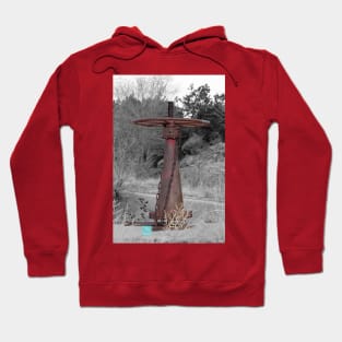 rusty wheel Hoodie